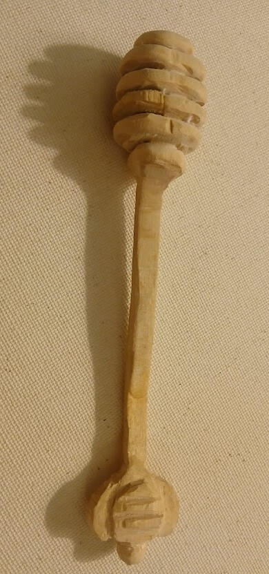 Honey Dipper 2/3 (Wood Carving)