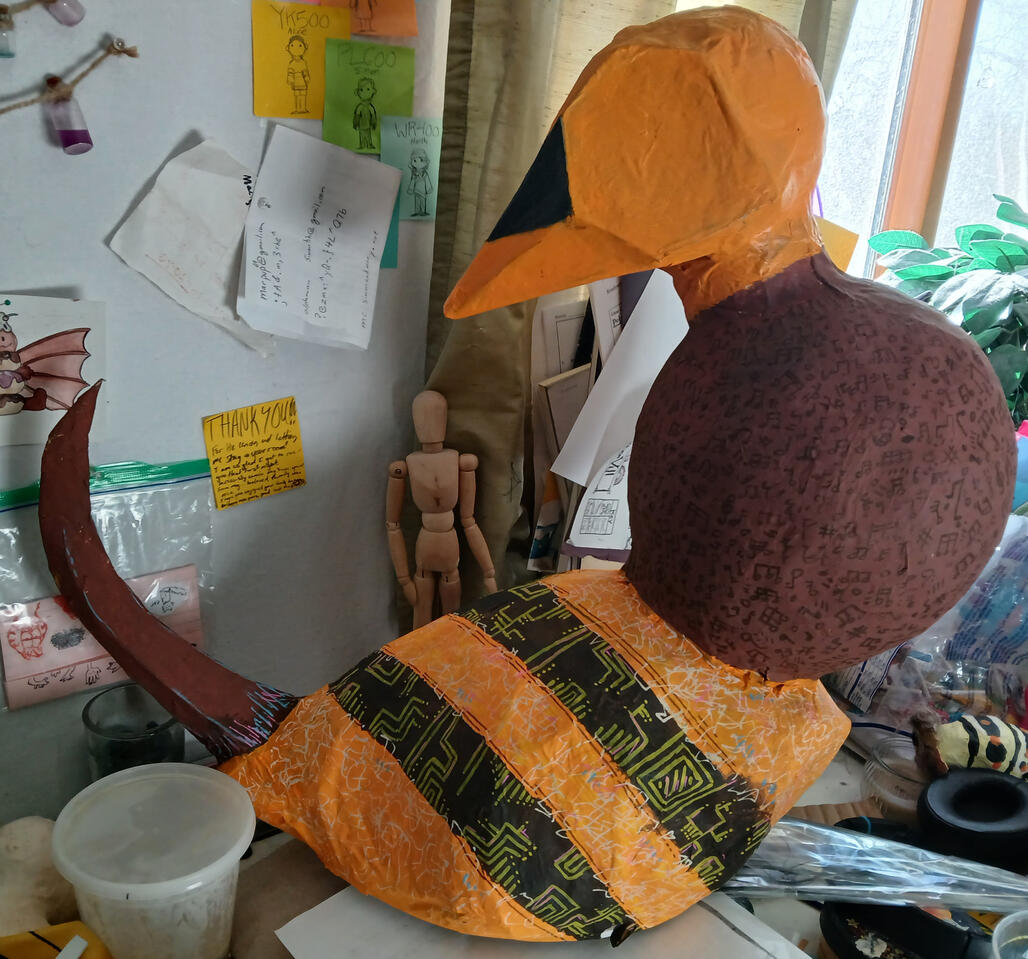 DJ Hornet (1/5) - Paper Mache