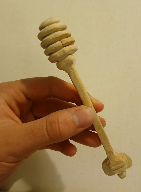 Honey Dipper (2/2) - Wood Carving